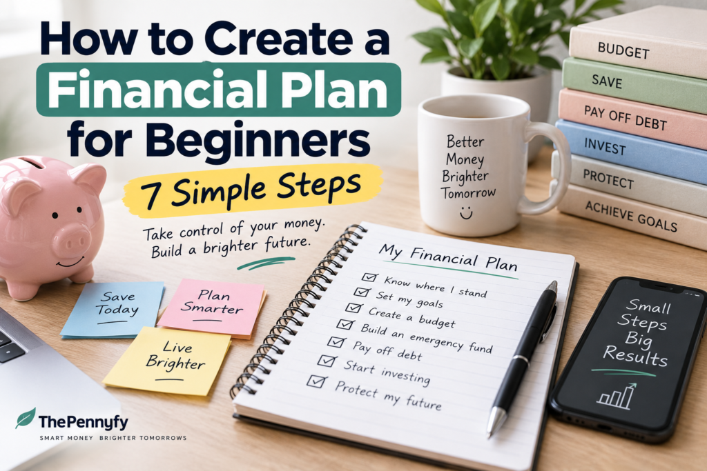 How to create a financial plan for beginners 7 simple steps