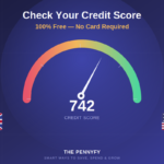 Check credit score for free in the UK and US — credit score gauge guide